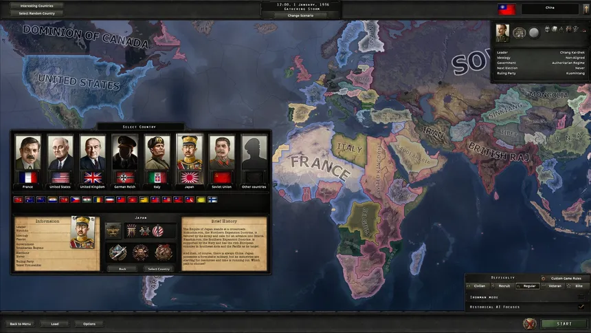 Скриншот 2 к игре Hearts of Iron IV