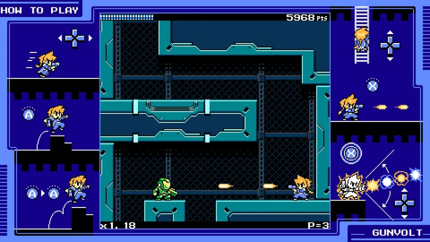 Скриншот 2 к игре Mighty Gunvolt