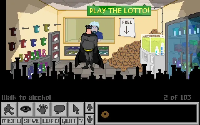 Скриншот 1 к игре The Adventures of Fatman