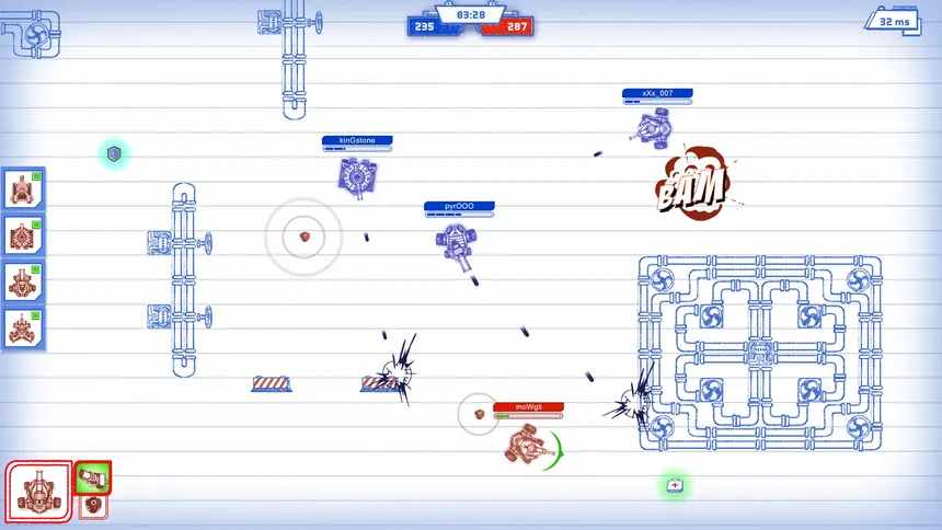 Скриншот 2 к игре Scribbled Arena
