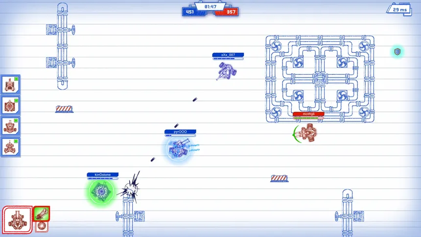 Скриншот 3 к игре Scribbled Arena