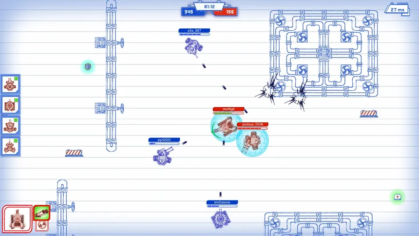 Скриншот 4 к игре Scribbled Arena