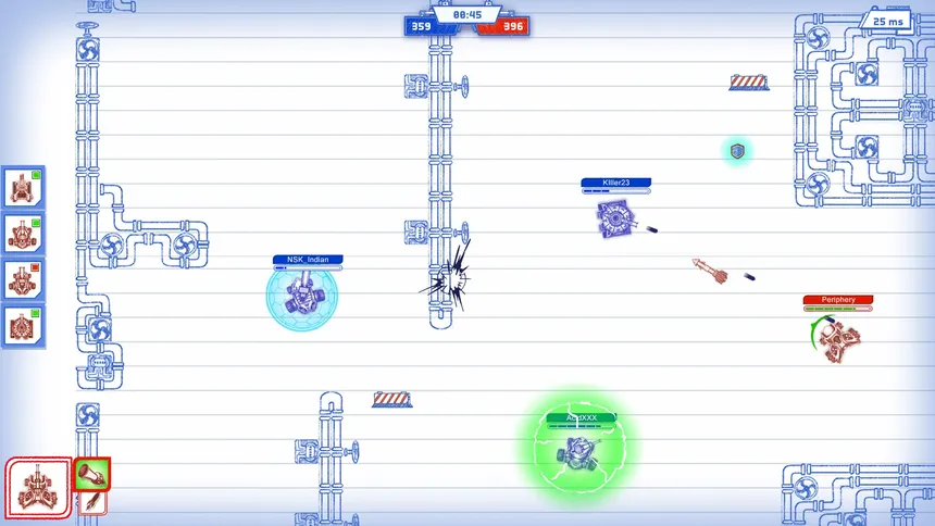 Скриншот 6 к игре Scribbled Arena