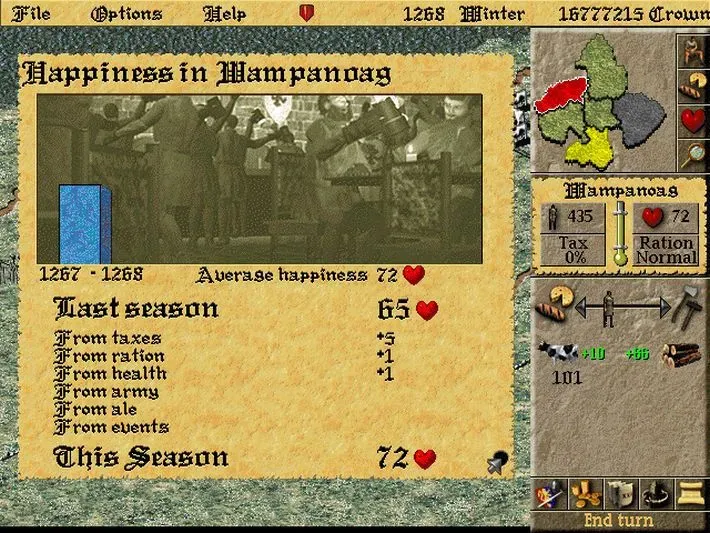 Скриншот 1 к игре Lords of the Realm II