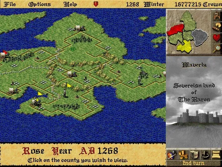 Скриншот 2 к игре Lords of the Realm II