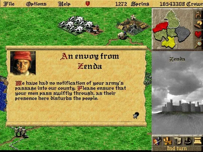 Скриншот 4 к игре Lords of the Realm II
