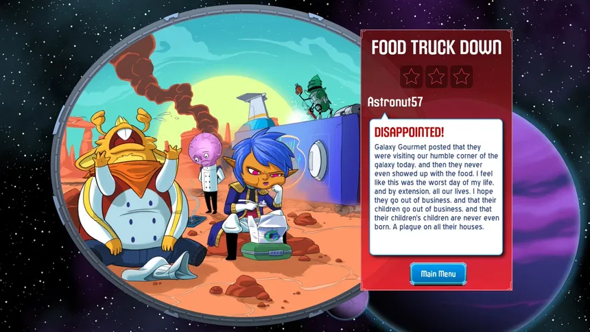 Скриншот 7 к игре Space Food Truck
