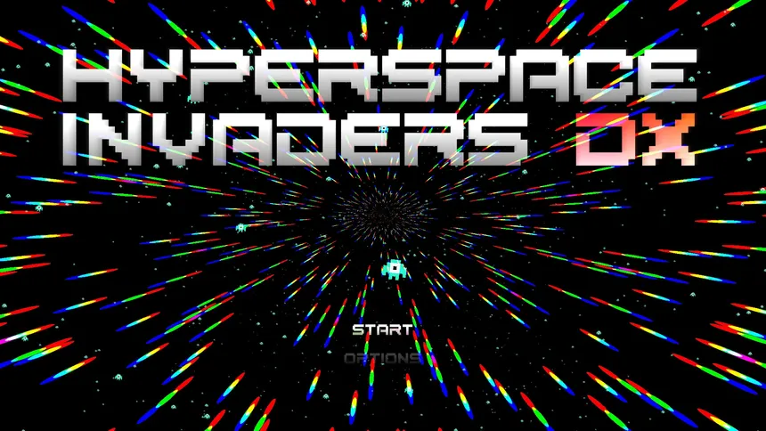 Скриншот 1 к игре Hyperspace Invaders II: Pixel Edition