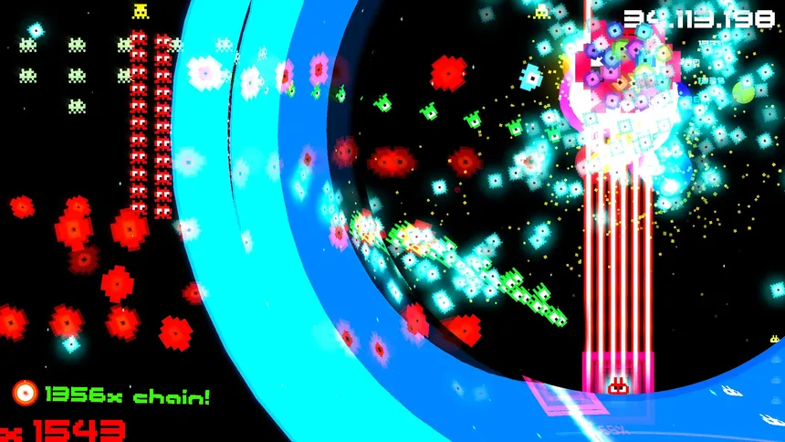 Скриншот 3 к игре Hyperspace Invaders II: Pixel Edition
