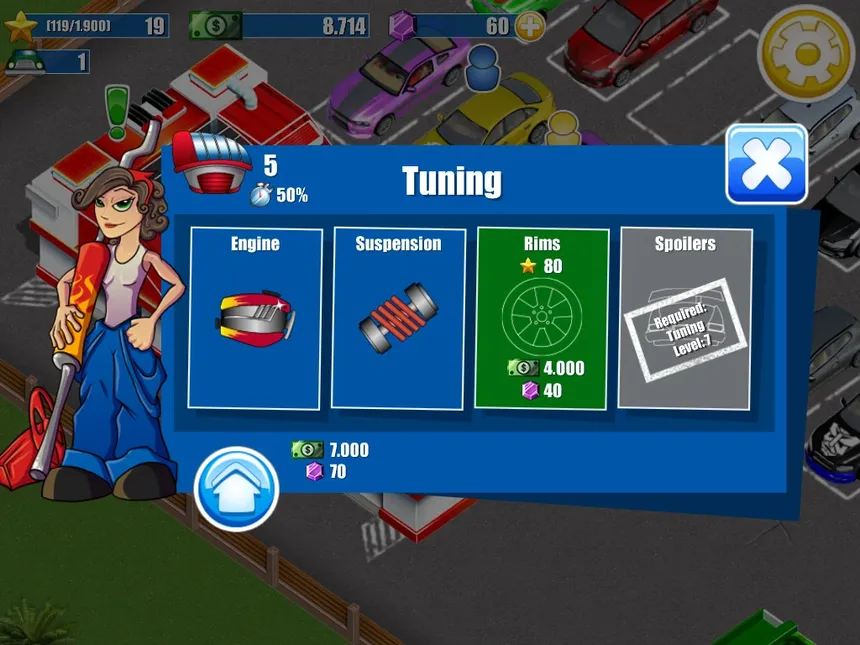 Скриншот 4 к игре Car Mechanic Manager