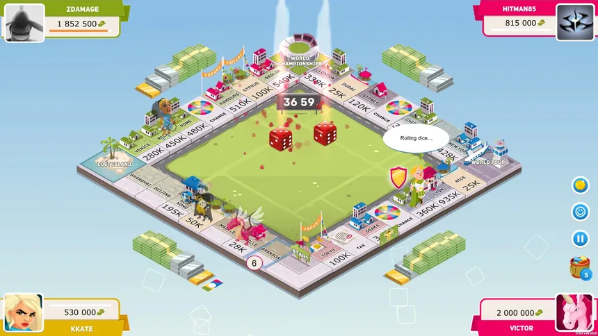 Скриншот 1 к игре Business Tour - Board Game with Online Multiplayer(大富翁)