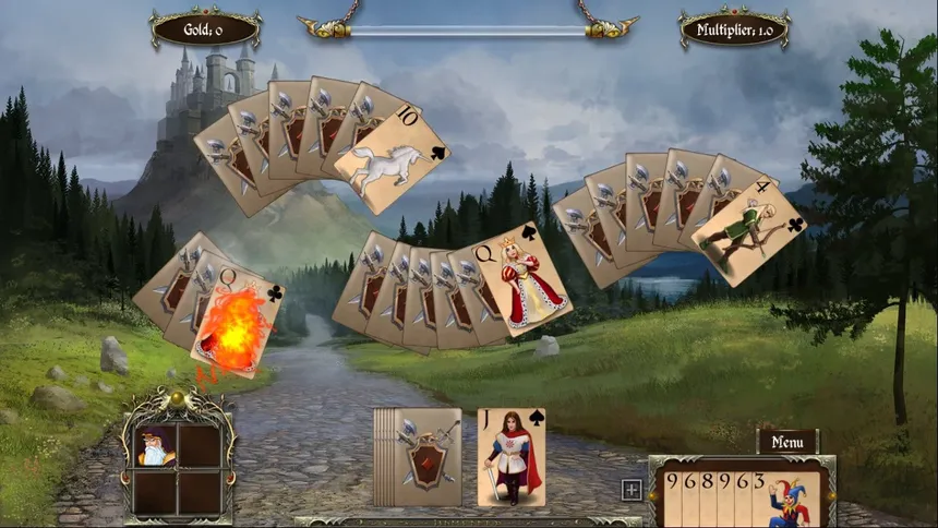 Скриншот 4 к игре Legends of Solitaire: Curse of the Dragons