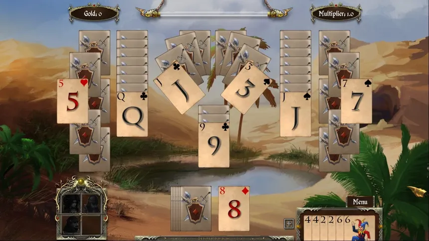 Скриншот 5 к игре Legends of Solitaire: Curse of the Dragons