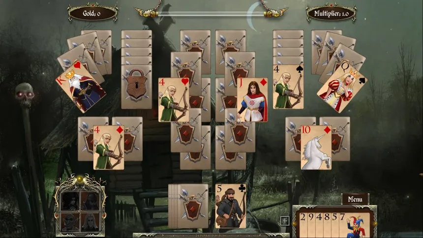 Скриншот 6 к игре Legends of Solitaire: Curse of the Dragons