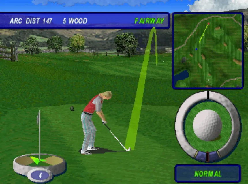 Скриншот 1 к игре Actua Golf 3