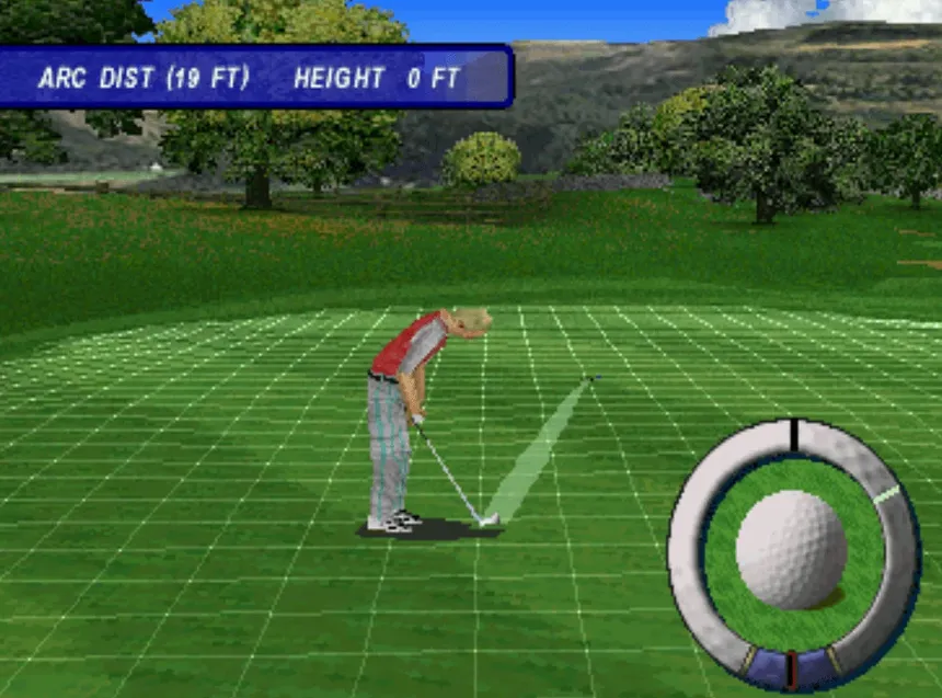 Скриншот 3 к игре Actua Golf 3