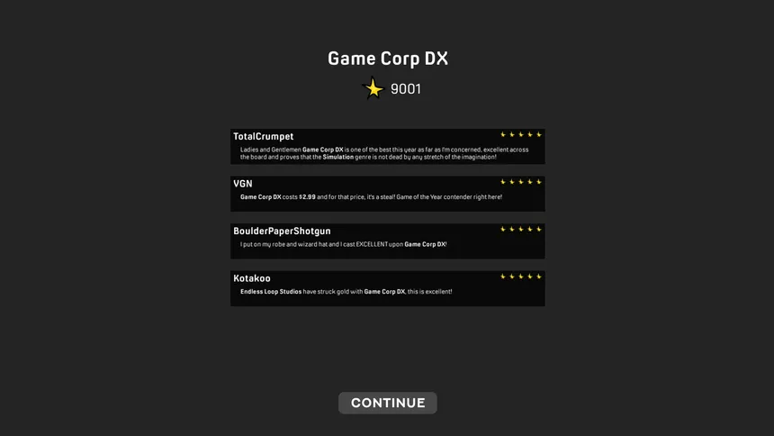 Скриншот 3 к игре Game Corp DX