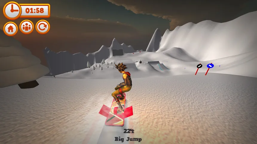 Скриншот 5 к игре Mad Snowboarding