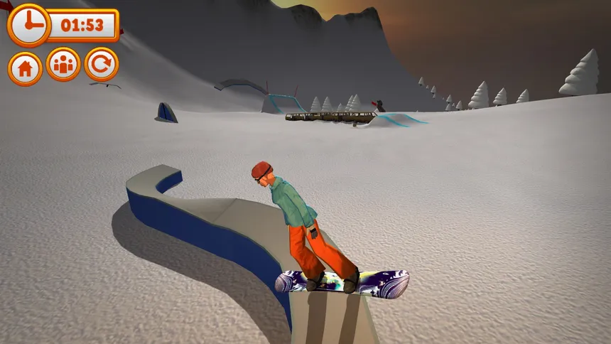 Скриншот 6 к игре Mad Snowboarding