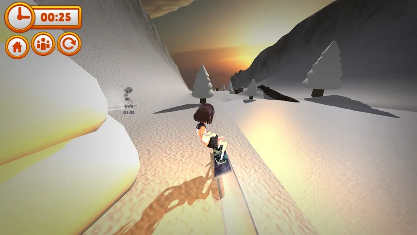 Скриншот 7 к игре Mad Snowboarding