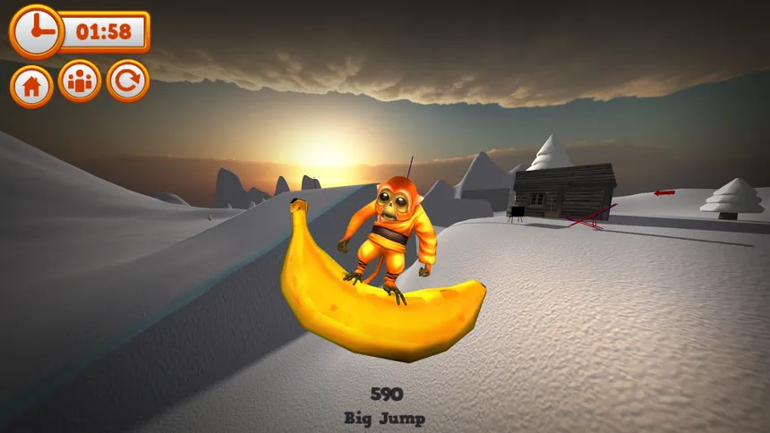 Скриншот 8 к игре Mad Snowboarding