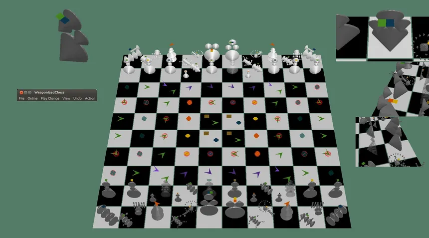 Скриншот 2 к игре WeaponizedChess