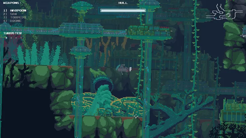 Скриншот 2 к игре The Aquatic Adventure of the Last Human