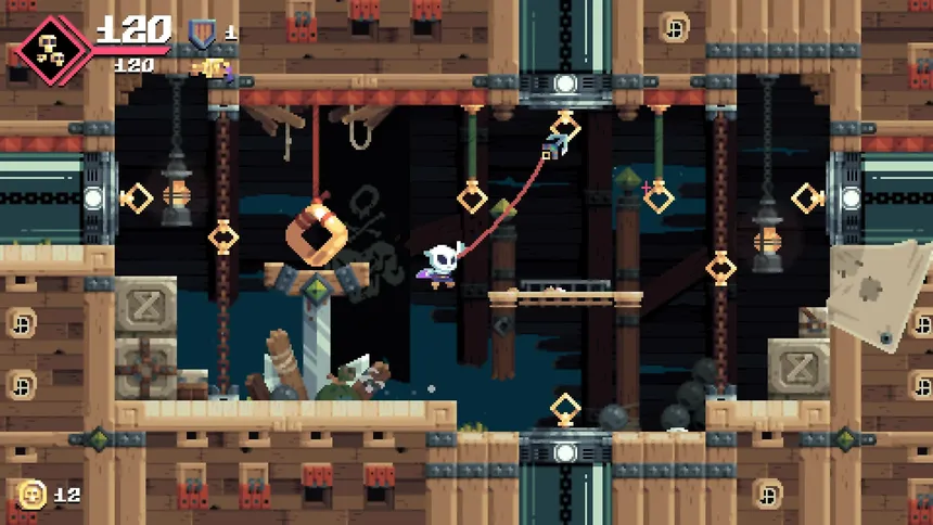 Скриншот 1 к игре Flinthook