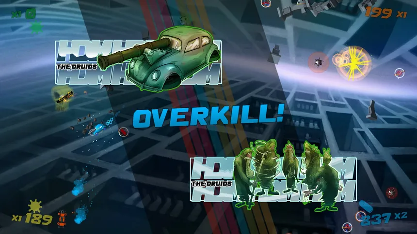 Скриншот 1 к игре Hyperdrive Massacre