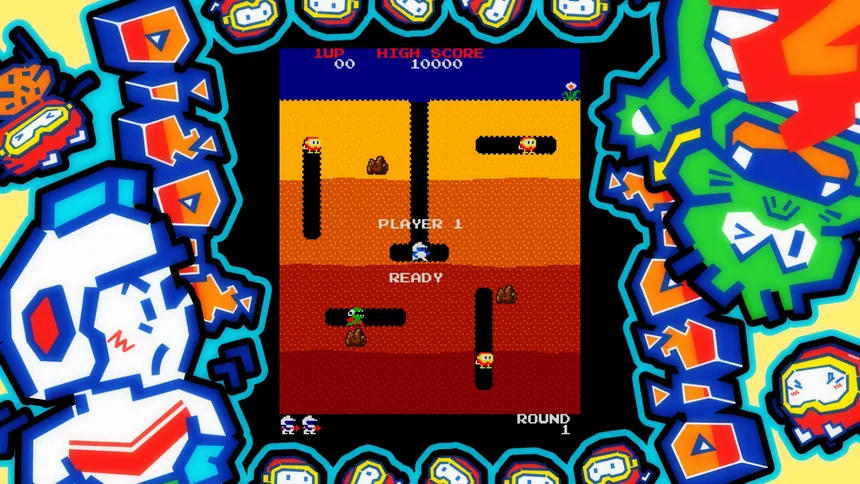 Скриншот 3 к игре ARCADE GAME SERIES: DIG DUG