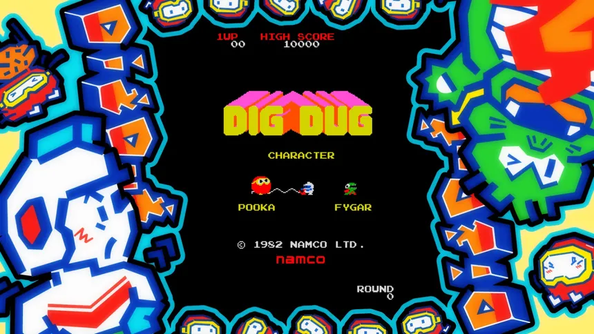 Скриншот 4 к игре ARCADE GAME SERIES: DIG DUG