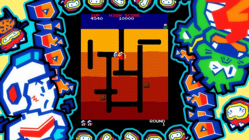Скриншот 5 к игре ARCADE GAME SERIES: DIG DUG
