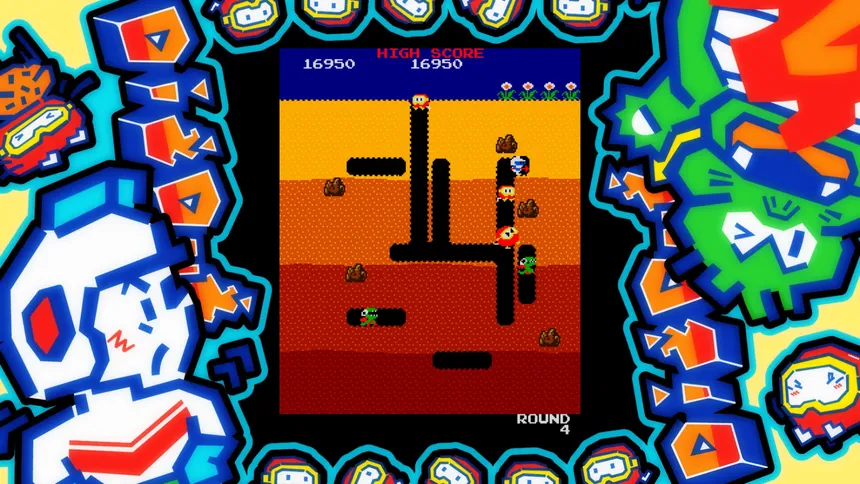 Скриншот 6 к игре ARCADE GAME SERIES: DIG DUG