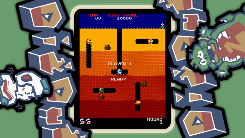 Скриншот 8 к игре ARCADE GAME SERIES: DIG DUG