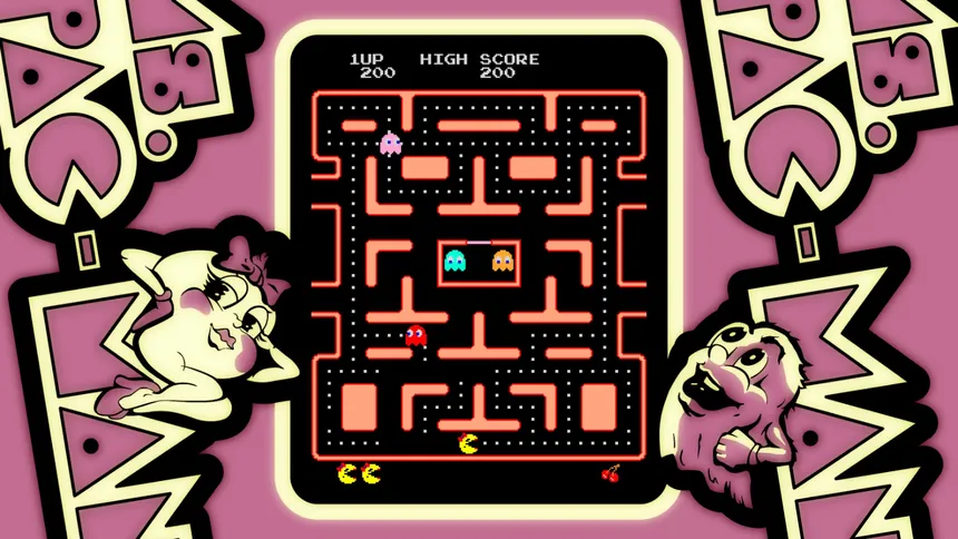 Скриншот 8 к игре ARCADE GAME SERIES: Ms. PAC-MAN