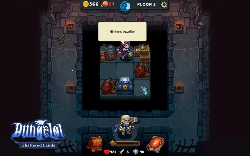 Скриншот 1 к игре Dungelot: Shattered Lands