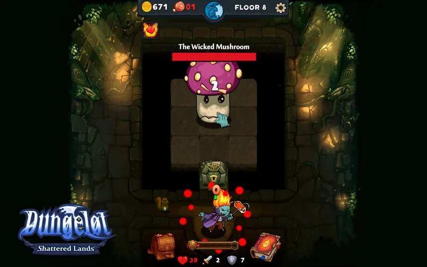 Скриншот 3 к игре Dungelot: Shattered Lands