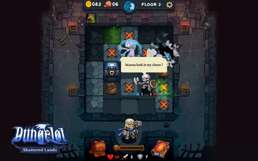 Скриншот 4 к игре Dungelot: Shattered Lands
