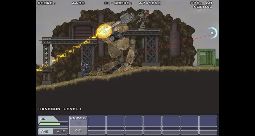 Скриншот 1 к игре STEEL STRIDER