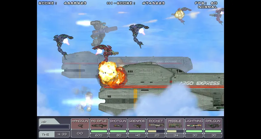 Скриншот 2 к игре STEEL STRIDER