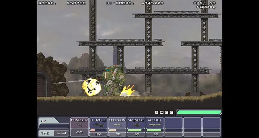 Скриншот 3 к игре STEEL STRIDER