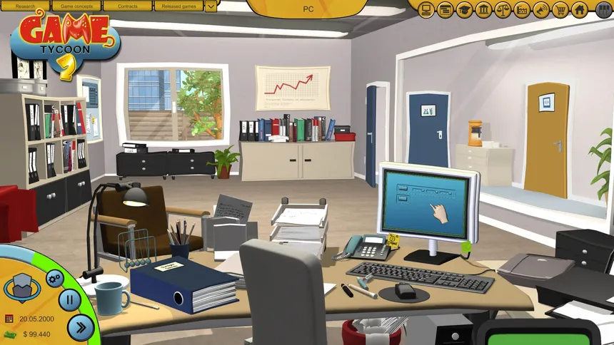 Скриншот 2 к игре Game Tycoon 2