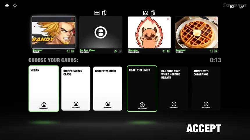 Скриншот 6 к игре SUPERFIGHT