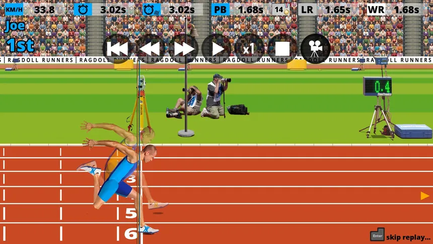 Скриншот 1 к игре Ragdoll Runners