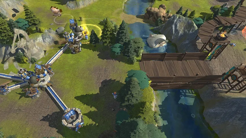 Скриншот 1 к игре Siegecraft Commander