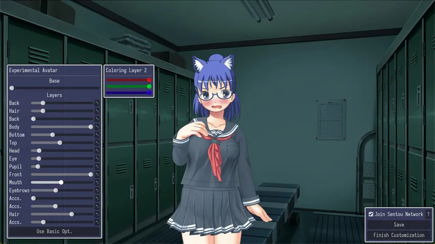 Скриншот 1 к игре Sentou Gakuen: Revival
