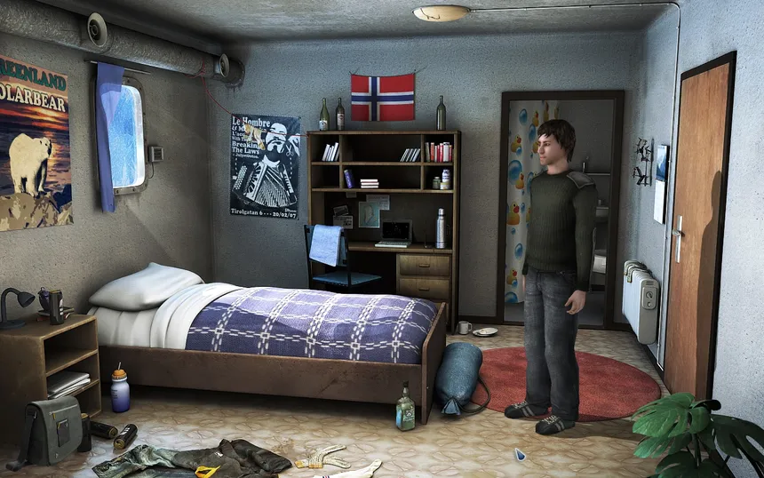 Скриншот 2 к игре Alpha Polaris : A Horror Adventure Game