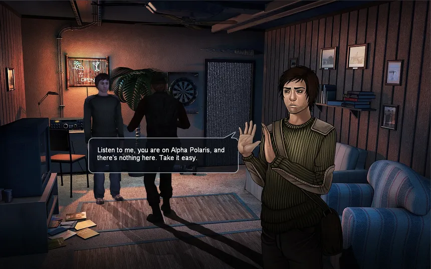 Скриншот 4 к игре Alpha Polaris : A Horror Adventure Game