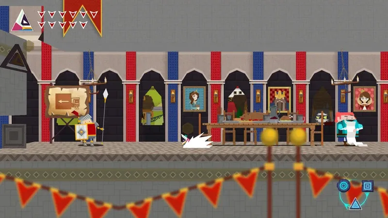 Скриншот 6 к игре Flat Kingdom Paper's Cut Edition