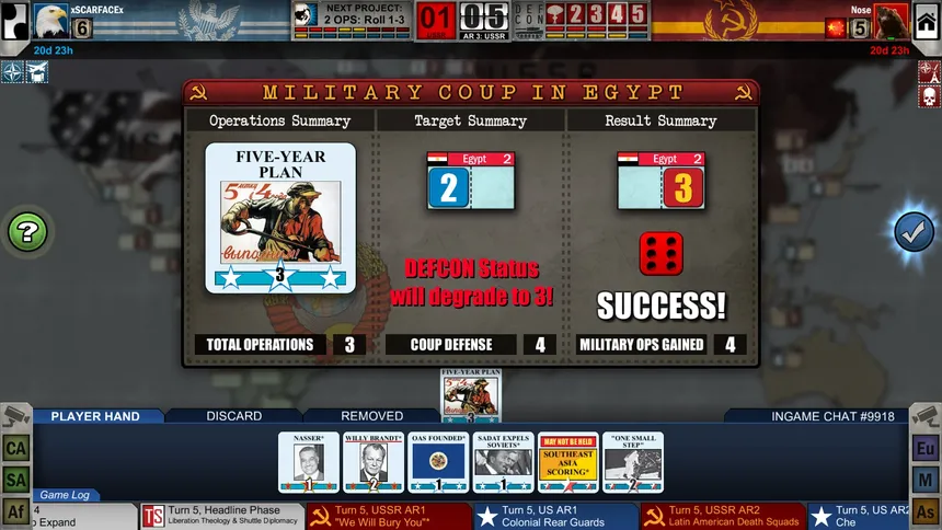 Скриншот 2 к игре Twilight Struggle